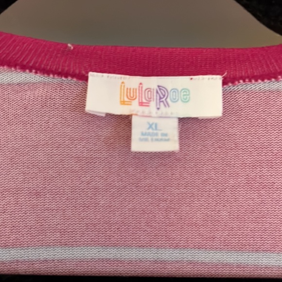 LuLaRoe Caroline Cardigan XL - Picture 5 of 7